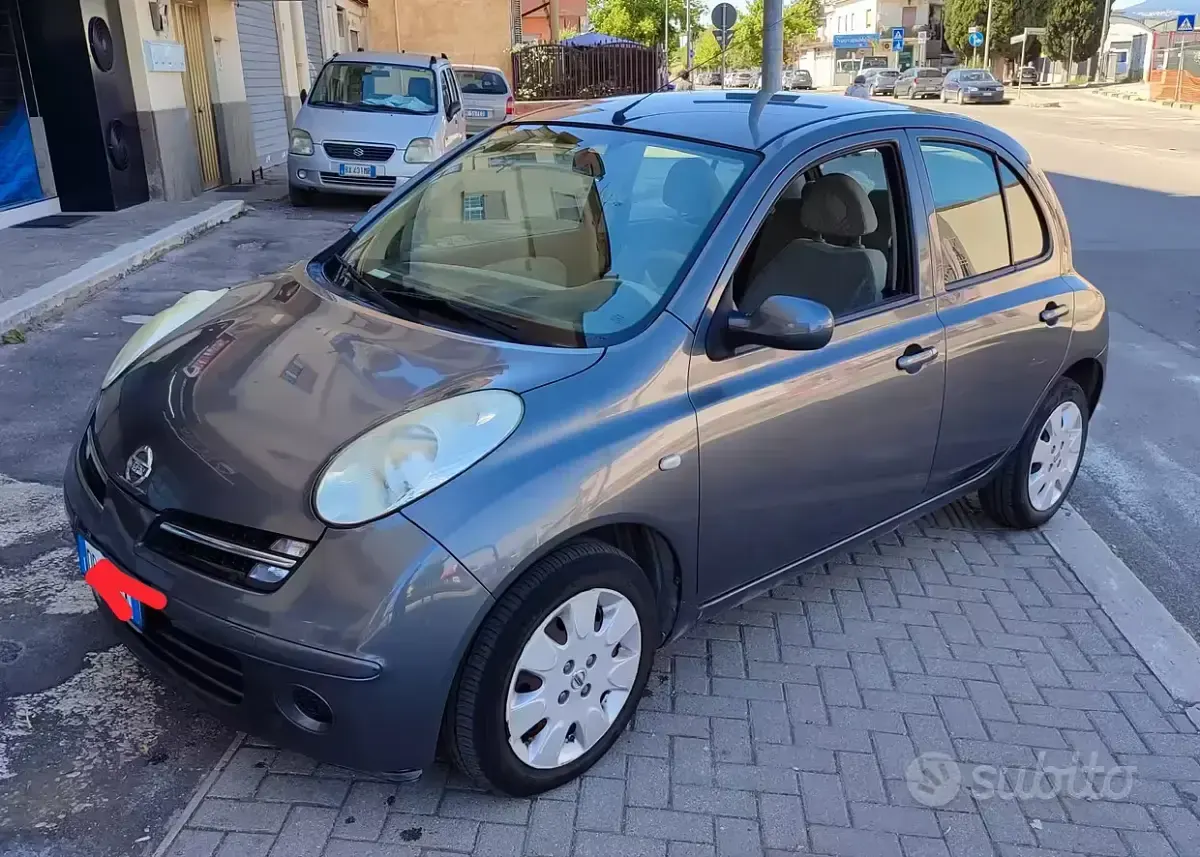 Usata Nissan Micra 80 CV (58 kW) 2006 Grigio Utilitaria