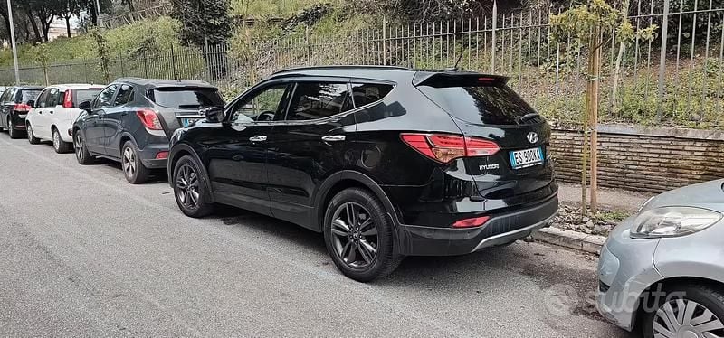 Usata Hyundai Santa Fe Style 197 CV (144 kW) 2013 Nero SUV