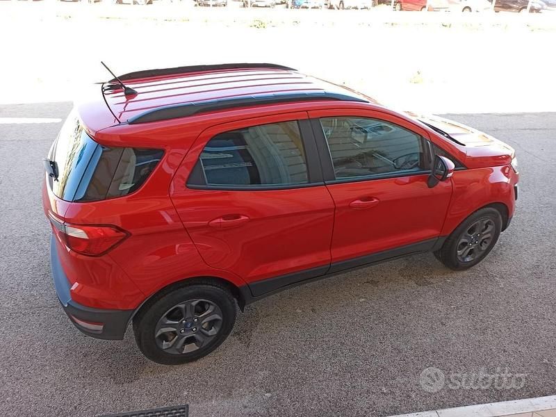Usata Ford Ecosport 100 CV (73 kW) 2019 Rosso SUV