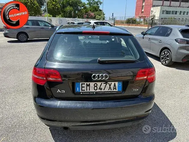 Usata Audi A3 Ambition 140 CV (102 kW) 2011 Nero Utilitaria
