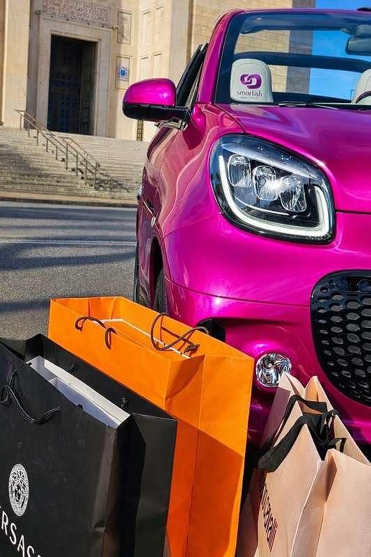 Usata Smart ForTwo Electric Drive 60 kW (82 CV) 2023 Blu/azzurro Cabrio