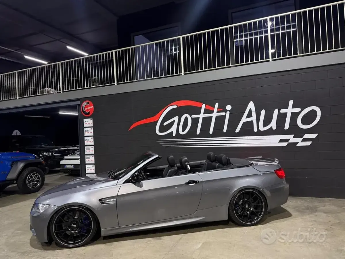 Usata BMW M3 Cabriolet Performance 420 CV (308 kW) 2009 Grigio Cabrio