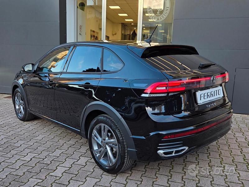 Usata VW Taigo R-line 150 CV (110 kW) 2022 Nero SUV
