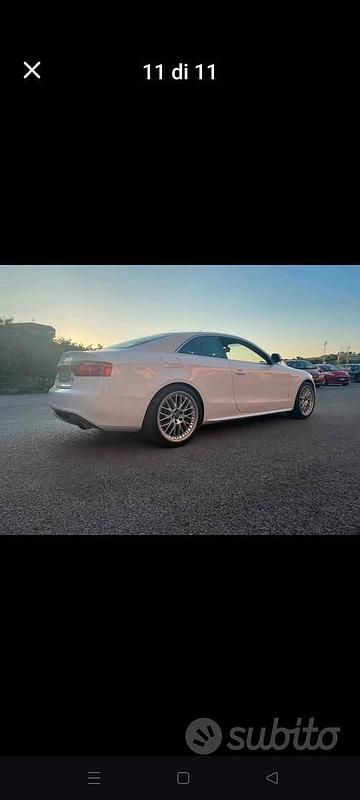 Usata Audi A5 S-Line 2007 Bianco Coupé