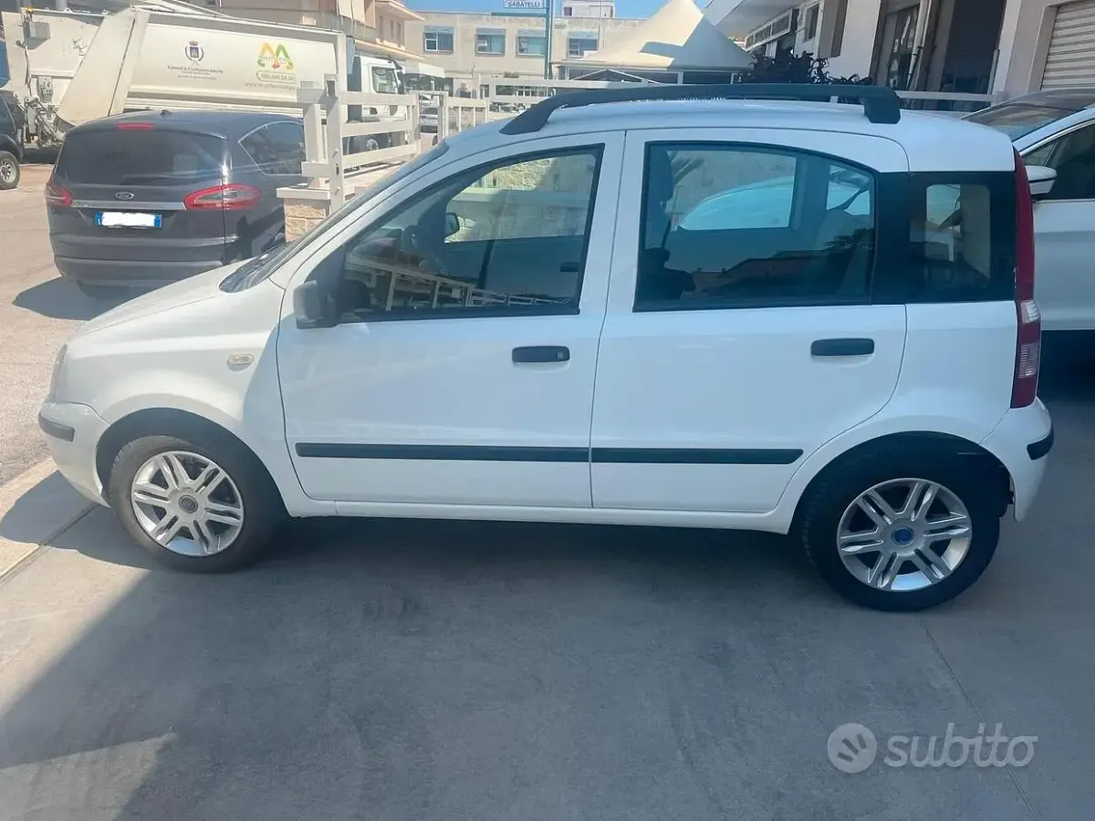 Usata Fiat Panda Emotion 69 CV (50 kW) 2007 Bianco Utilitaria