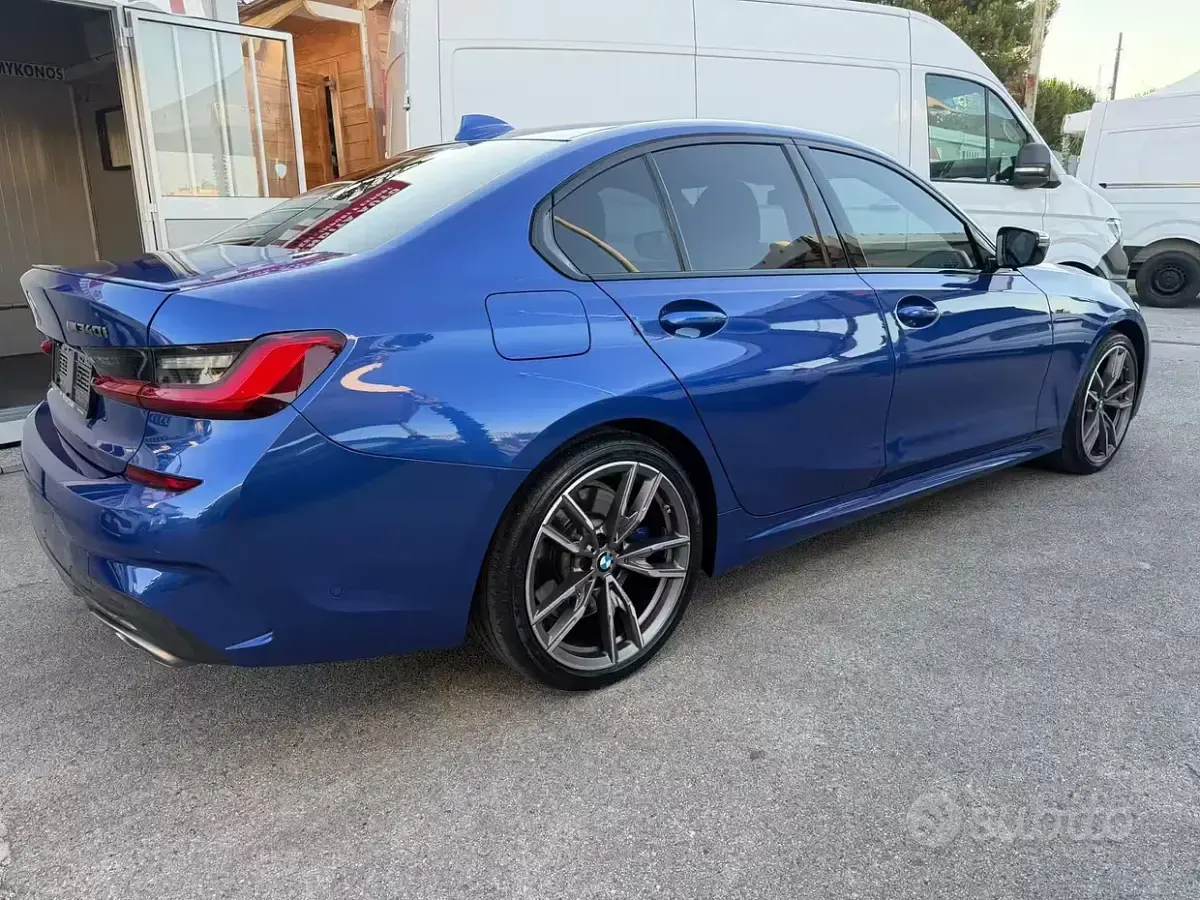 Usata BMW M340 Efficient Dynamics 374 CV (275 kW) 2020 Bluazzurro Berlina