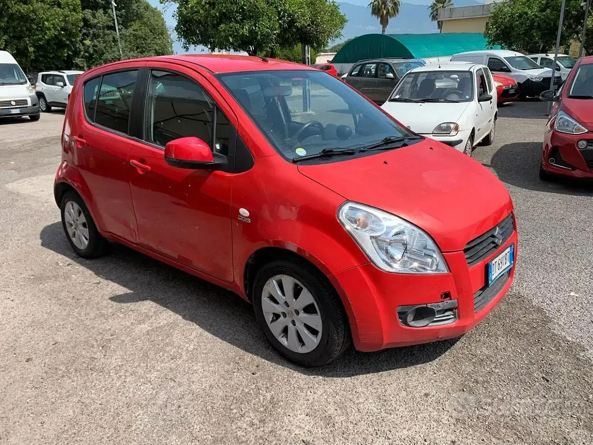 Usata Suzuki Splash GLS 75 CV (55 kW) 2008 Rosso Utilitaria