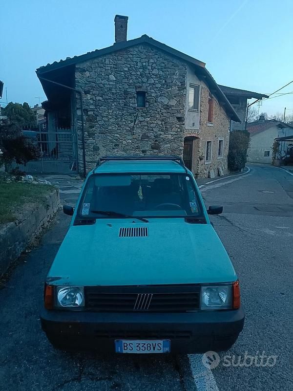 Usata Fiat Panda 54 CV (39 kW) 2001 Verde Utilitaria