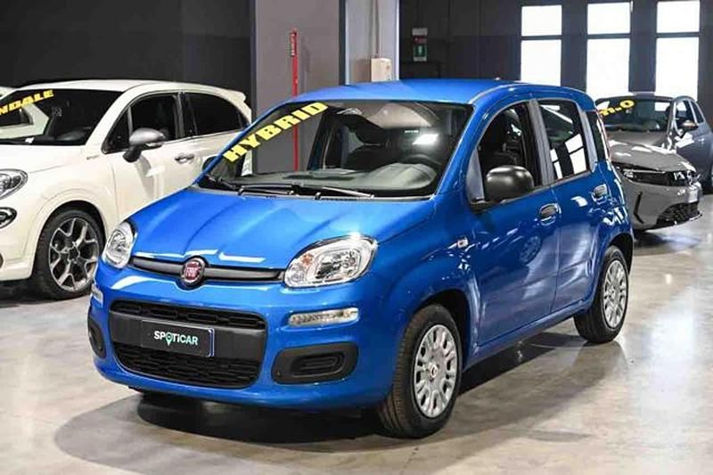 Nuova Fiat Panda Icon 2025 Blu Utilitaria