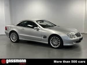 Usata Mercedes SL350 245 CV (180 kW) 2005 Argento Cabrio