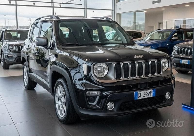 Usata Jeep Renegade Limited 131 CV (96 kW) 2021 Nero SUV