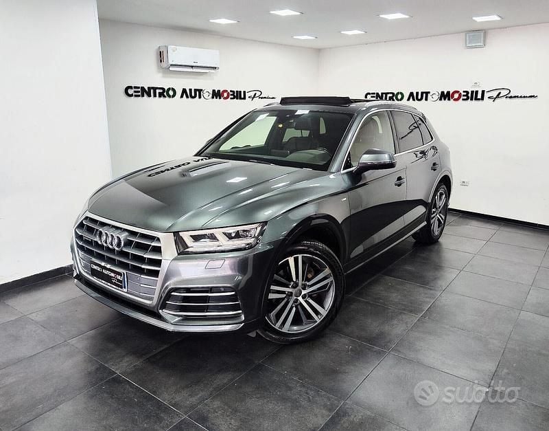 Usata Audi Q5 S-line plus 190 CV (139 kW) 2018 Grigio SUV