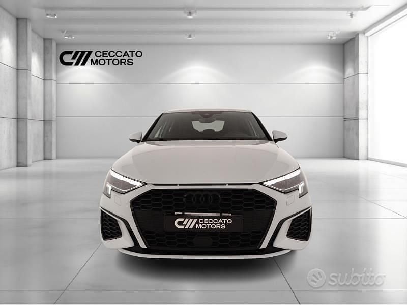 Usata Audi A3 150 CV (110 kW) 2023 Bianco Berlina