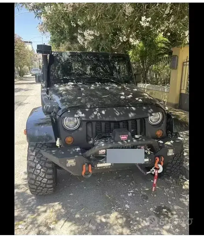Usata Jeep Wrangler 200 CV (147 kW) 2012 Nero SUV