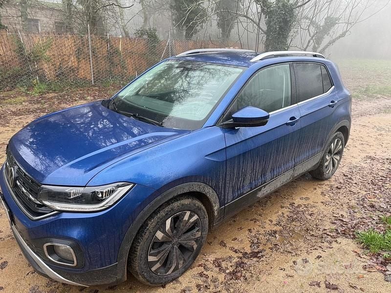 Usata VW T-Cross R 110 CV (80 kW) 2023 Blu SUV