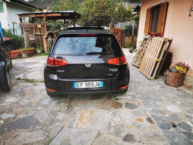 Usata VW Golf VII 2013 Nero Berlina