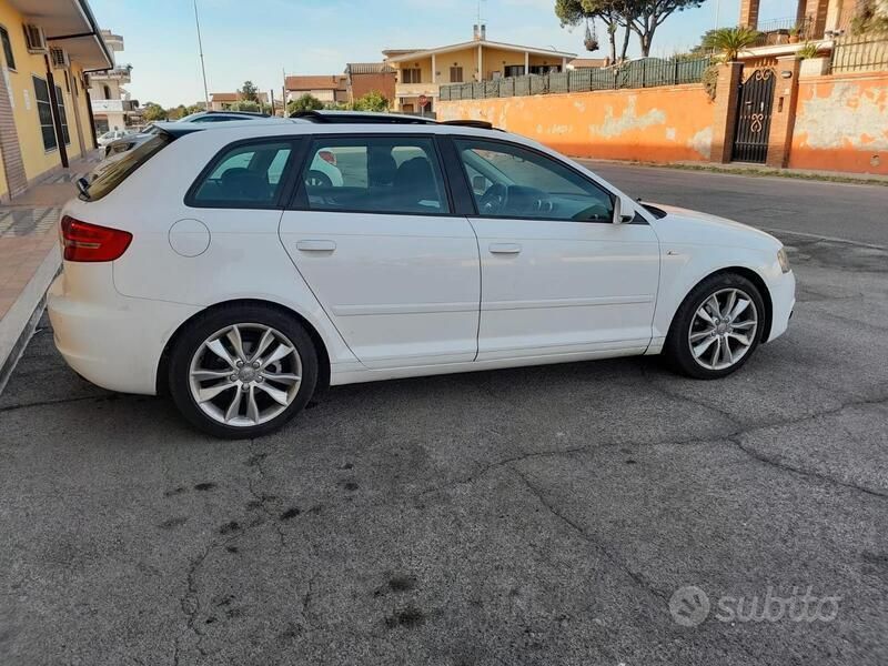 Usata Audi A3 S-Line 102 CV (75 kW) 2012 Bianco Utilitaria