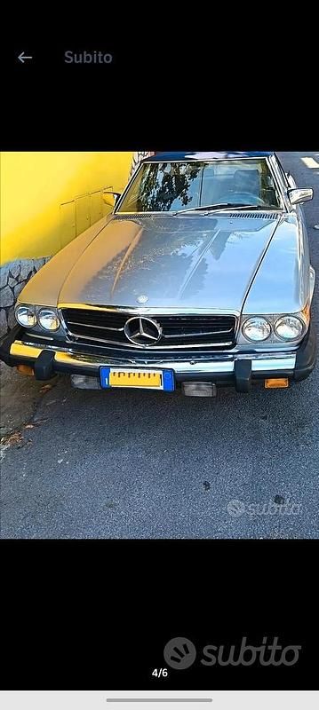 Usata Mercedes SL380 1980 Grigio Coupé