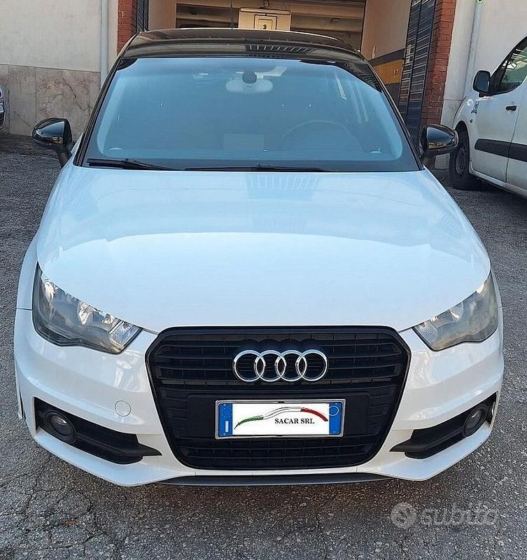 Usata Audi A1 Admired 89 CV (65 kW) 2014 Bianco Utilitaria