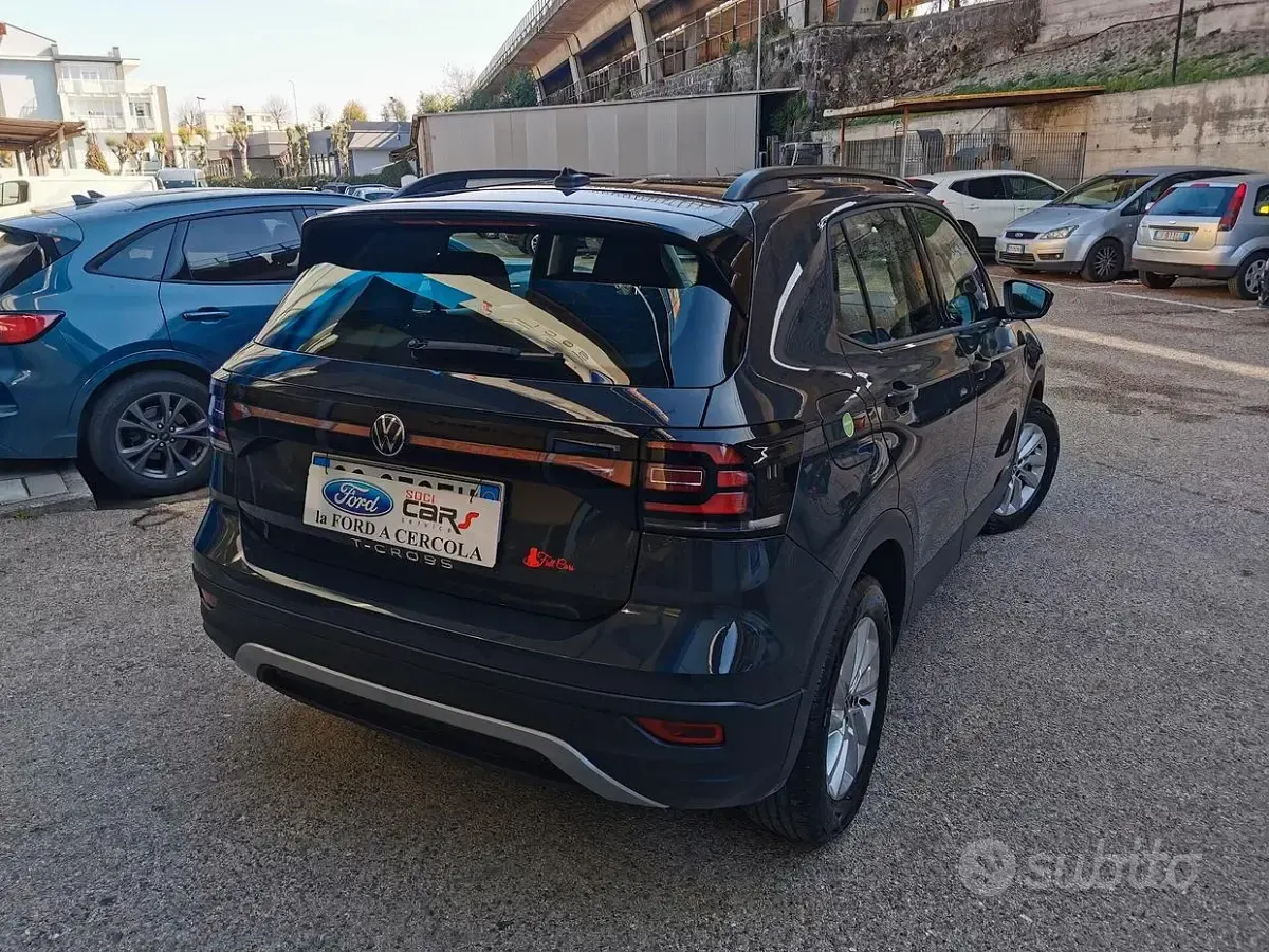 Usata VW T-Cross 95 CV (69 kW) 2021 Grigio SUV