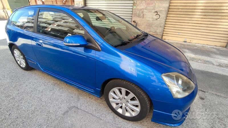 Usata Honda Civic Sport 125 CV (91 kW) 2004 Blu Coupé