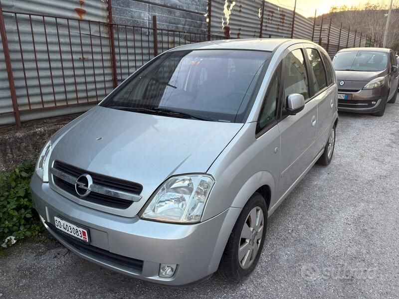 Grigio Usata 2007 Opel Meriva Monovolume | 1000 € (Super prezzo) - Immagine 1/2