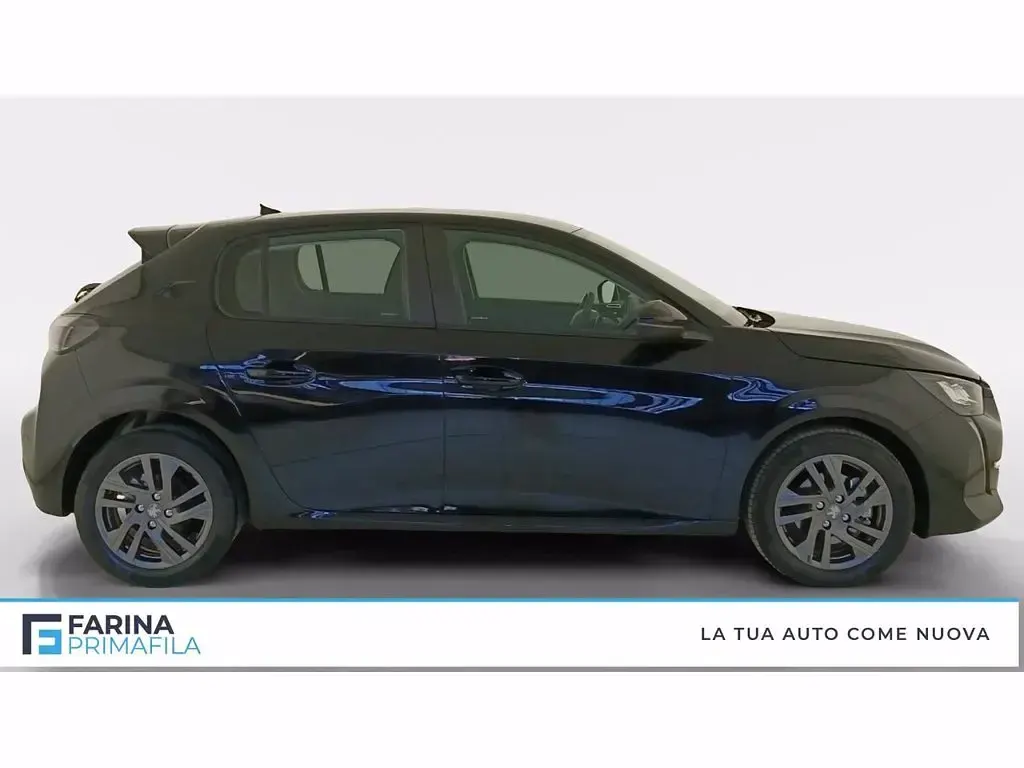 Usata Peugeot 208 Active 101 CV (74 kW) 2021 Nero Utilitaria