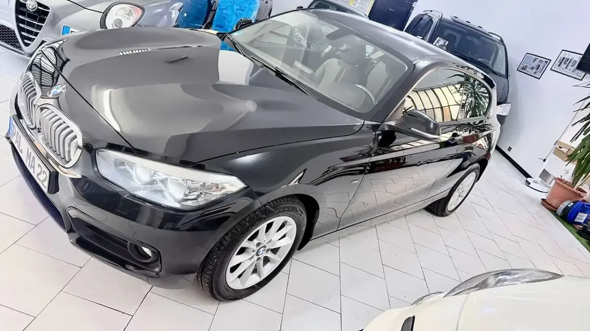 Usata BMW 118 136 CV (100 kW) 2015 Nero Utilitaria