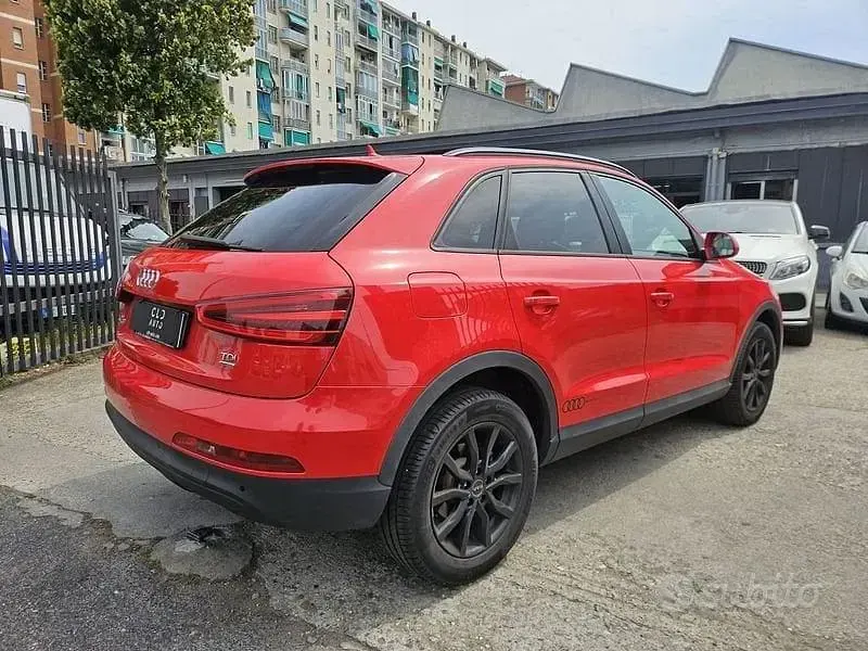 Usata Audi Q3 140 CV (102 kW) 2014 Rosso SUV