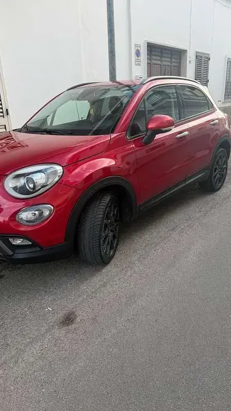 Usata Fiat 500X Cross 140 CV (102 kW) 2015 Rosso SUV