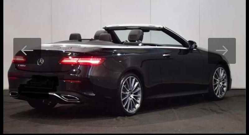 Usata Mercedes E300 Premium Plus 245 CV (180 kW) 2019 Nero Cabrio