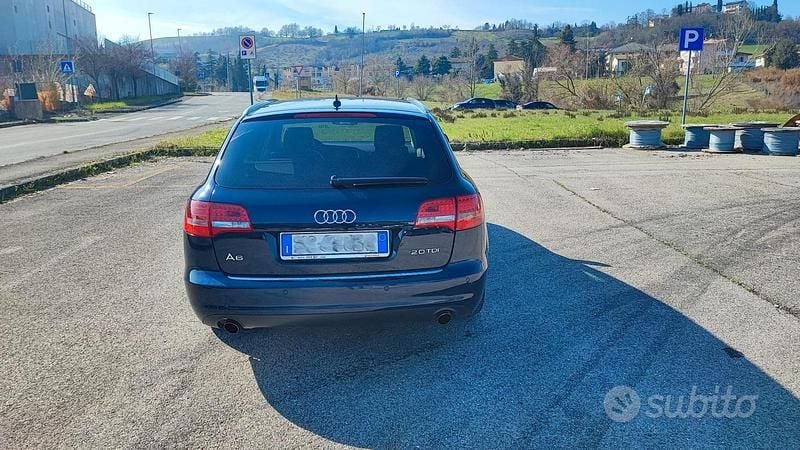 Usata Audi A6 Advanced 170 CV (125 kW) 2010 Blu/azzurro Station wagon