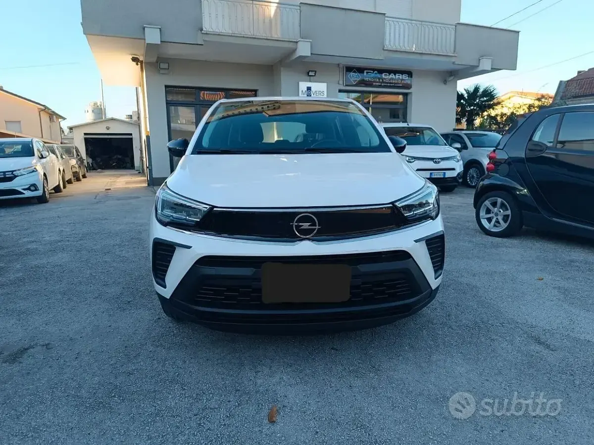 Usata Opel Crossland Edition 83 CV (61 kW) 2022 Bianco SUV