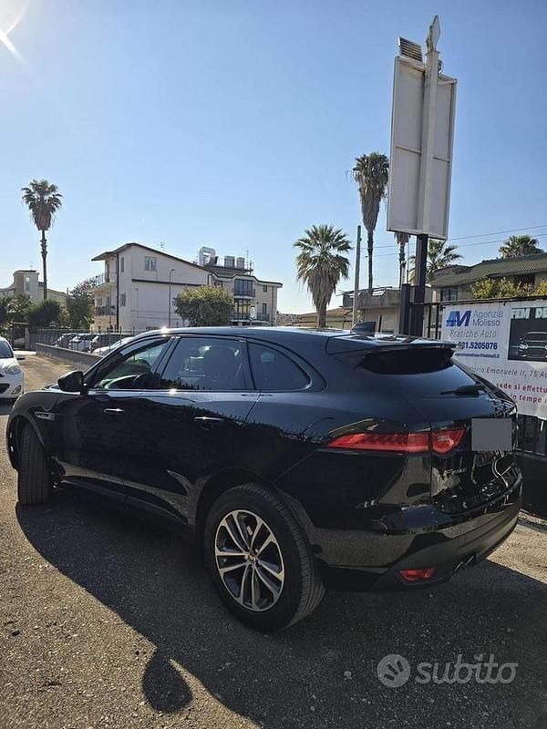 Usata Jaguar F-Pace 163 CV (119 kW) 2017 Nero SUV