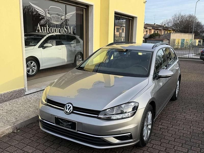 Usata VW Golf VII Business 116 CV (85 kW) 2019 Argento Station wagon