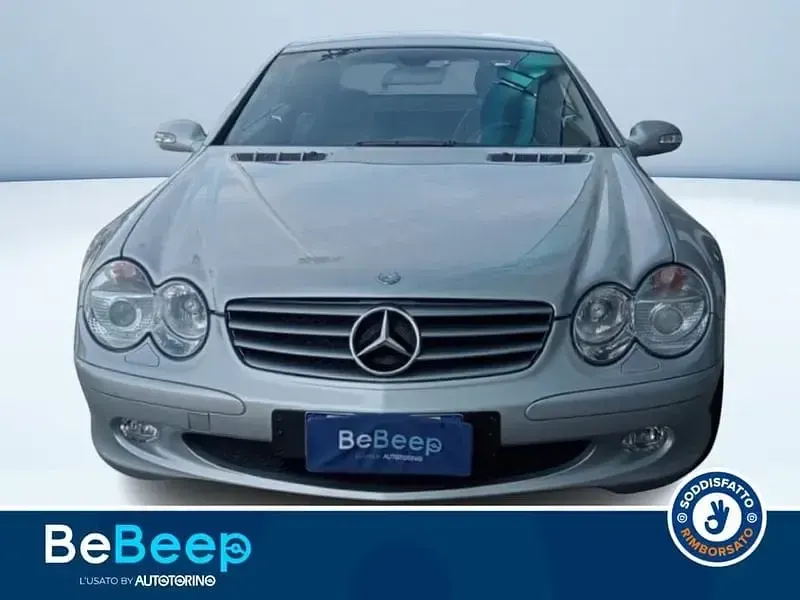 Usata Mercedes SL500 2003 Argento Cabrio