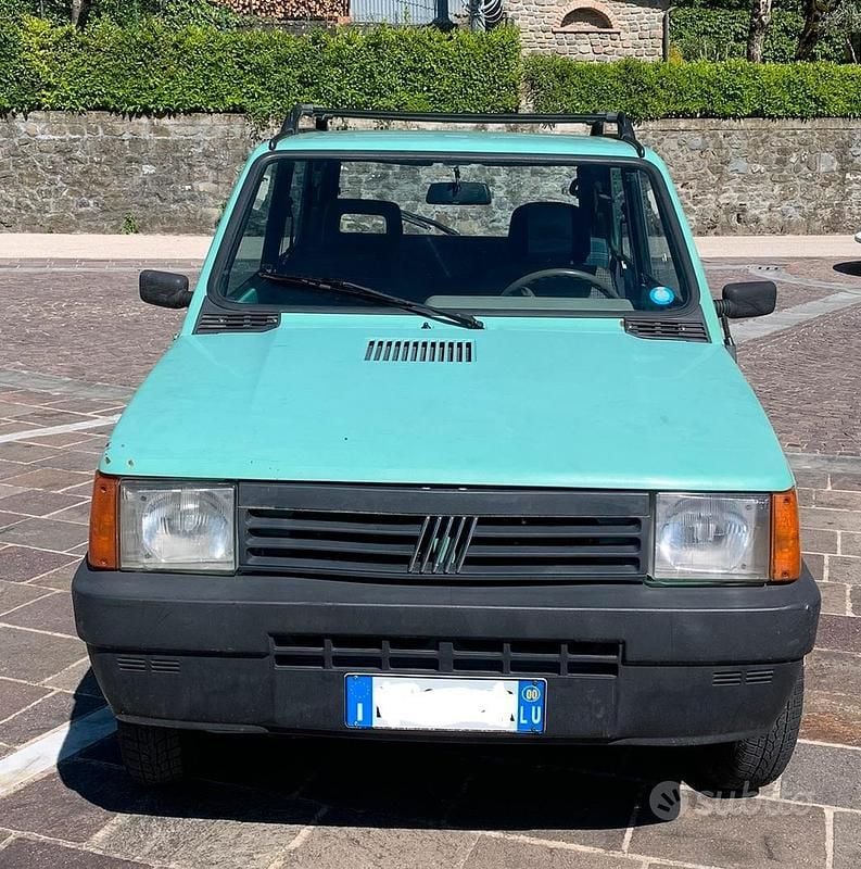 Usata Fiat Panda 4x4 Trekking 54 CV (39 kW) 2000 Verde Utilitaria