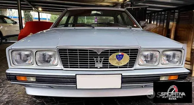 Usata Maserati Biturbo 203 CV (149 kW) 1985 Argento Berlina
