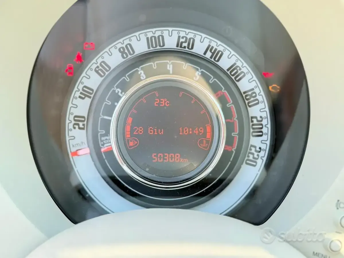 Usata Fiat 500 Lounge 69 CV (50 kW) 2017 Bianco Berlina