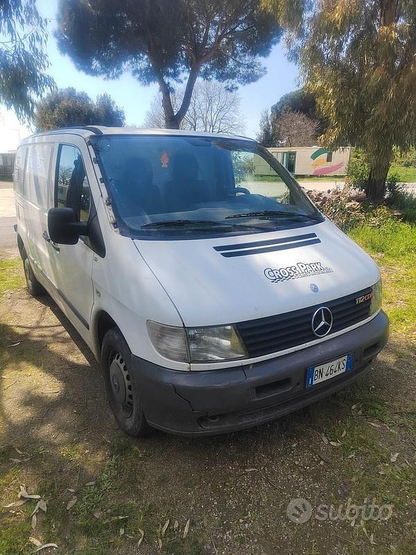 Usata Mercedes Vito 2001 Bianco Furgone