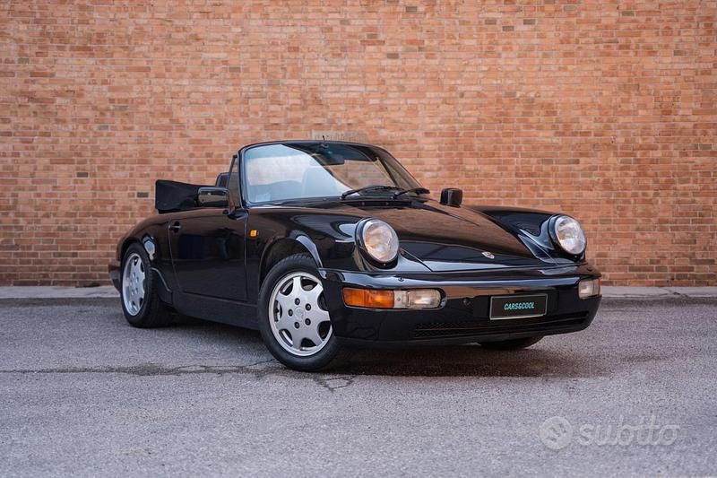 Usata Porsche 911 Carrera 4 Cabriolet 250 CV (183 kW) 1990 Nero Cabrio