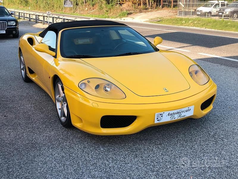 Usata Ferrari 360 400 CV (294 kW) 2003 Giallo Cabrio