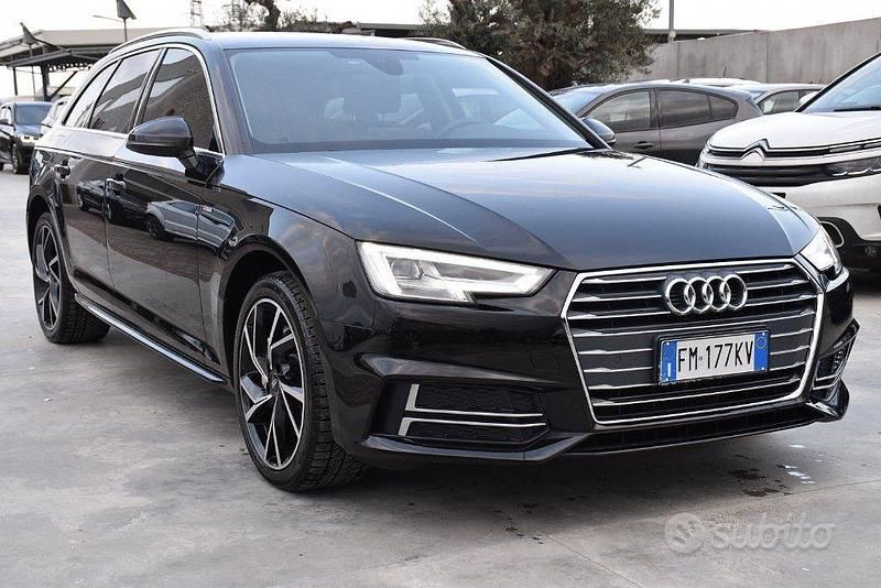 Usata Audi A4 S-Line 190 CV (139 kW) 2017 Nero Station wagon