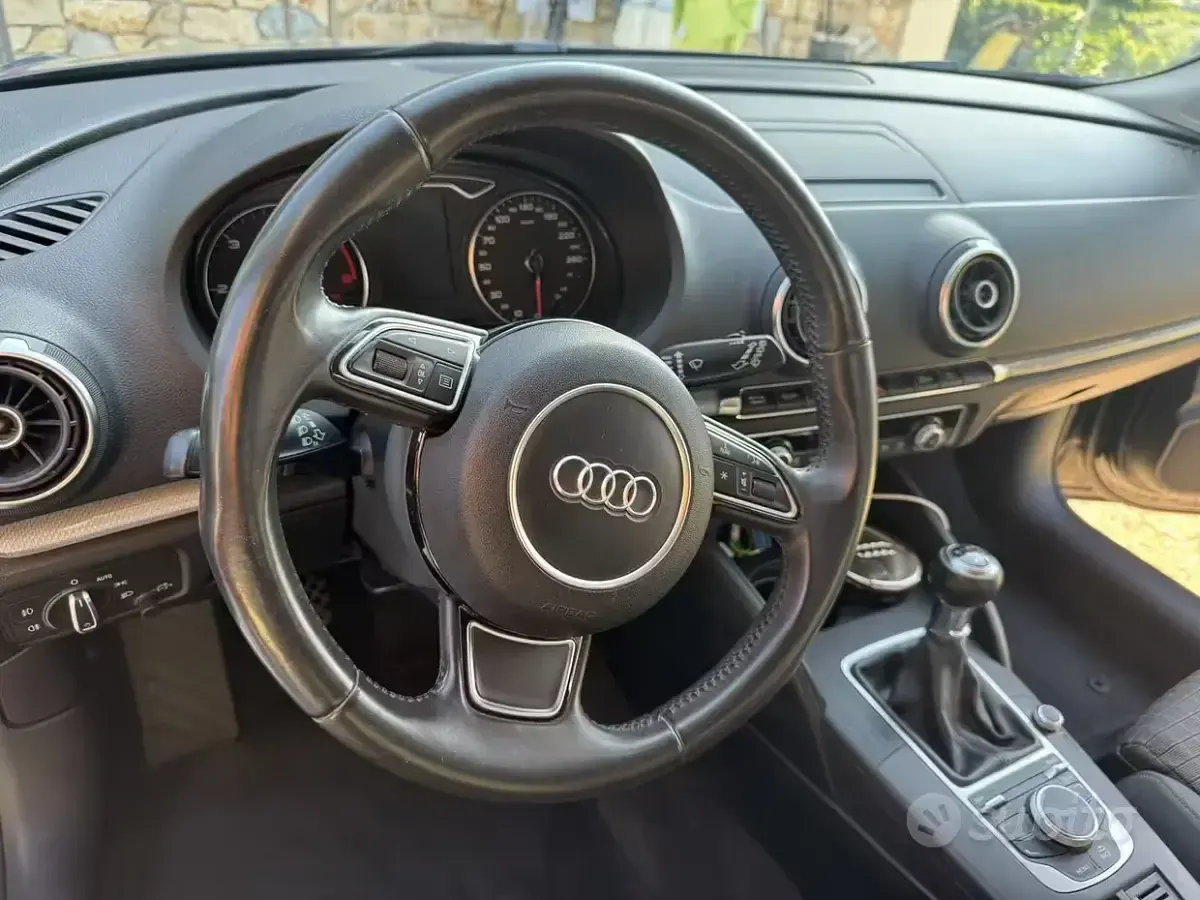 Usata Audi A3 110 CV (80 kW) 2016 Nero Berlina