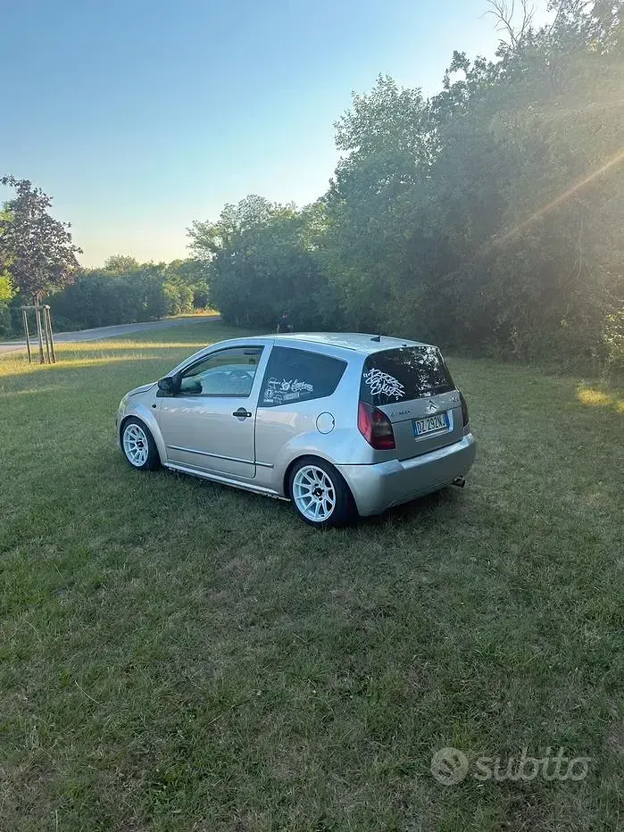 Usata Citroën C2 60 CV (44 kW) 2009 Grigio Utilitaria