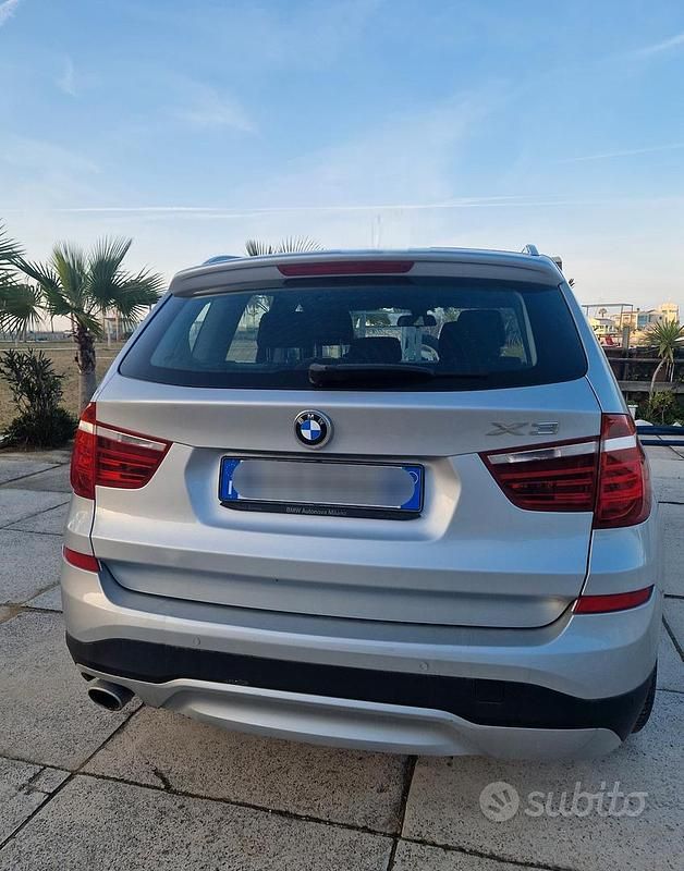 Usata BMW X3 190 CV (139 kW) 2015 Grigio SUV