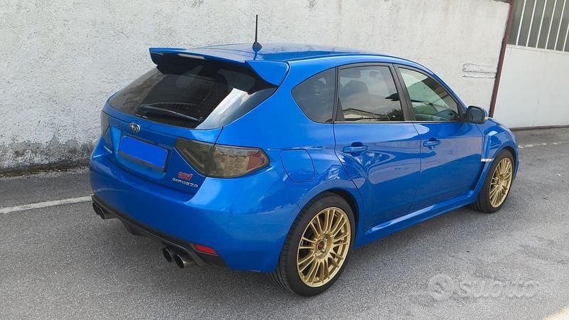 Usata Subaru Impreza 300 CV (220 kW) 2009 Blu/azzurro Berlina