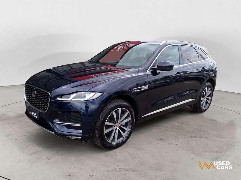 Blu/azzurro Usata 2022 Jaguar F-Pace SUV | 34.700 € (Super prezzo) - Immagine 1/4