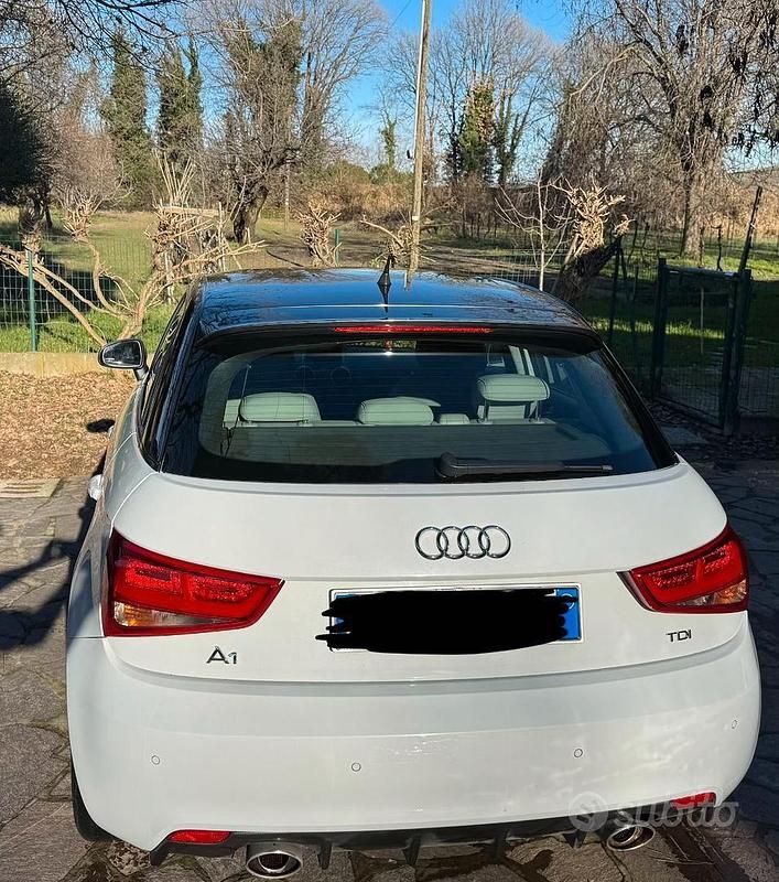 Usata Audi A1 Sportback 2013 Bianco Utilitaria