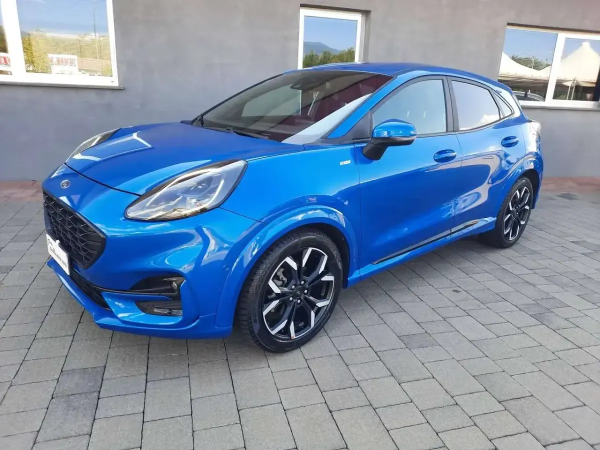 Usata Ford Puma ST-Line X 125 CV (91 kW) 2021 Blu/azzurro SUV